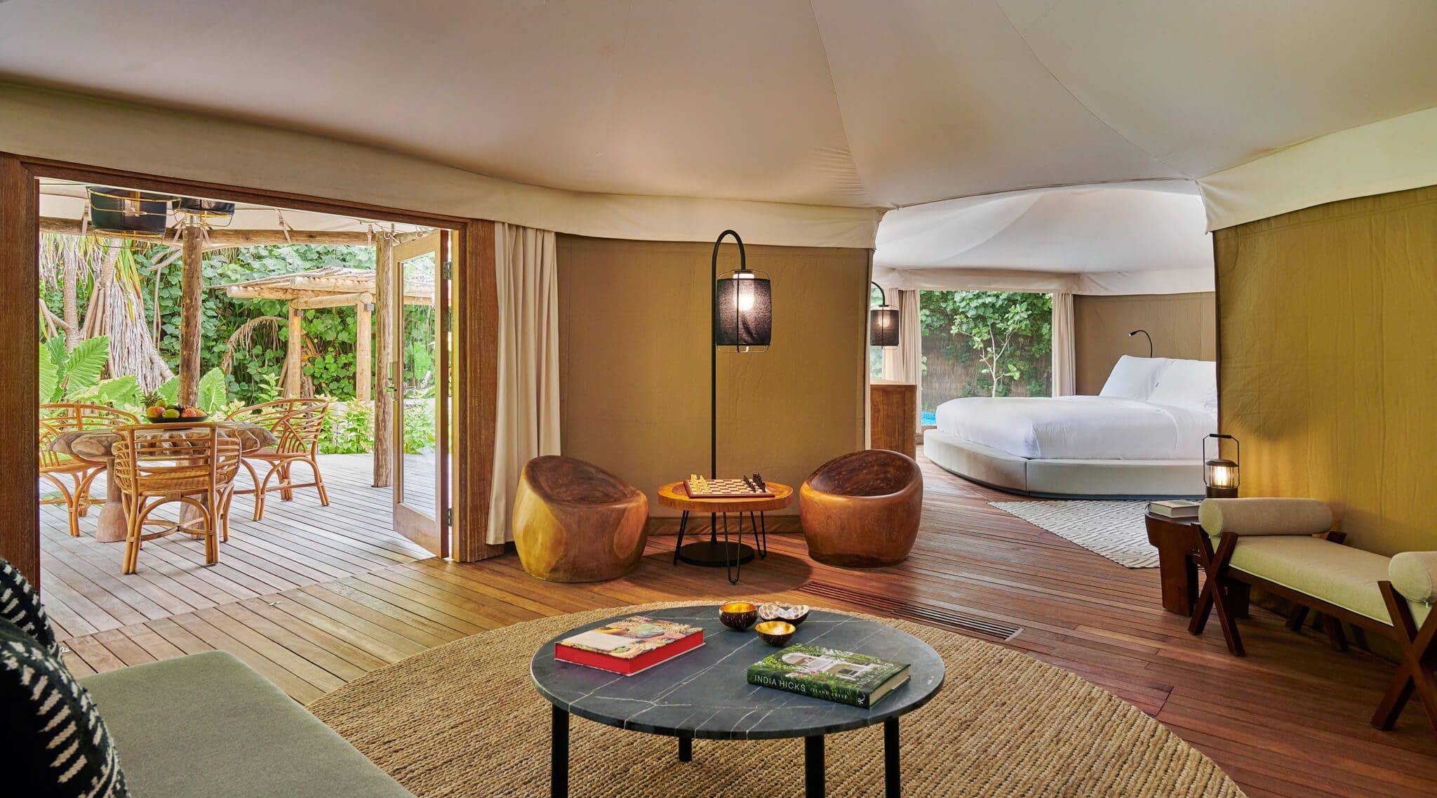 Safari Tented Jungle Villa with Pool