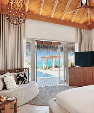 TWO AND THREE BEDROOM BEACH VILLAS WITH PRIVATE POOL